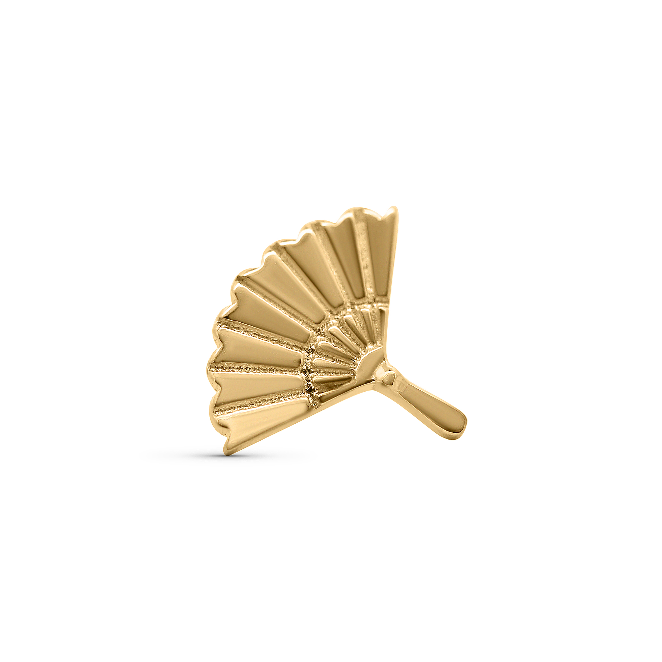 Solid 14k Shan Threadless End