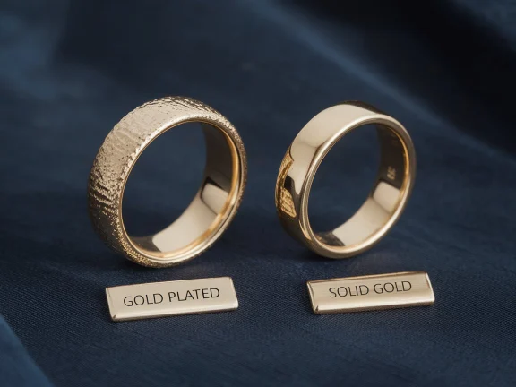 How to tell gold plated vs solid gold at home