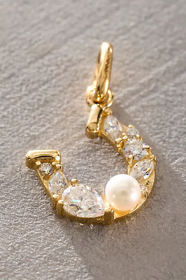 Human Design Studios Horseshoe Pendant Necklace