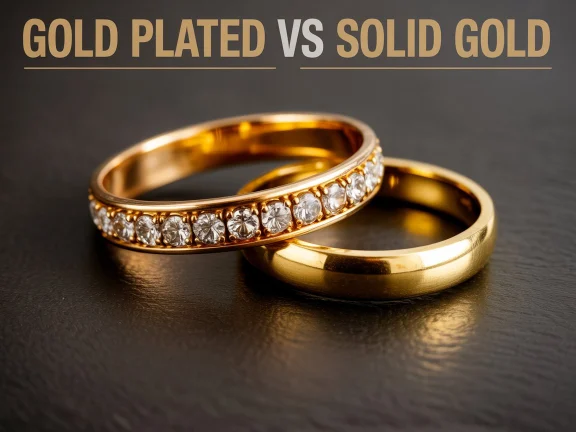 gold plated vs solid gold