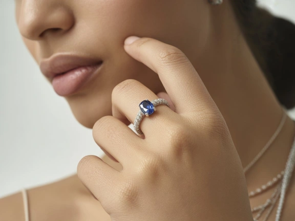 How to Tell If Blue Sapphire Jewelry Is Enhanced