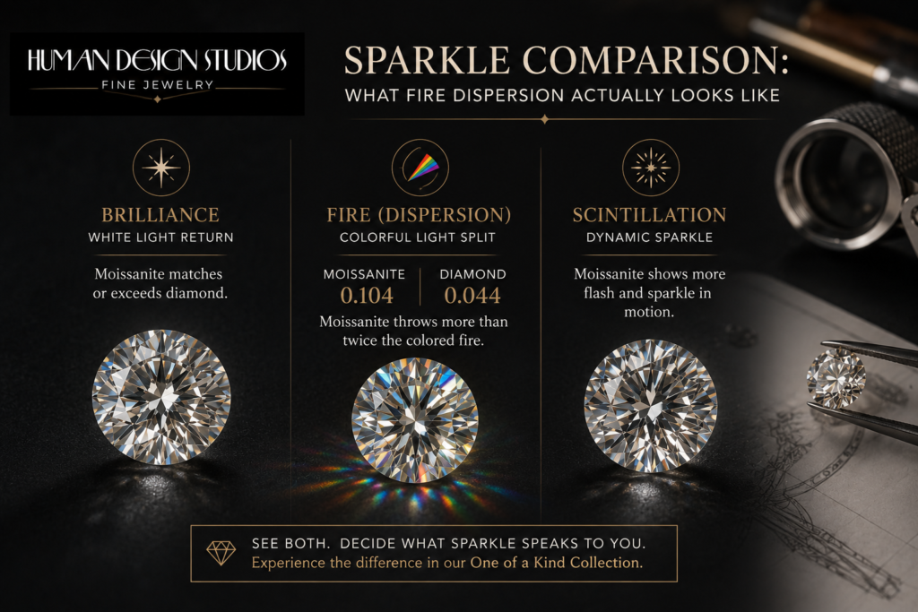 moissanite vs diamond