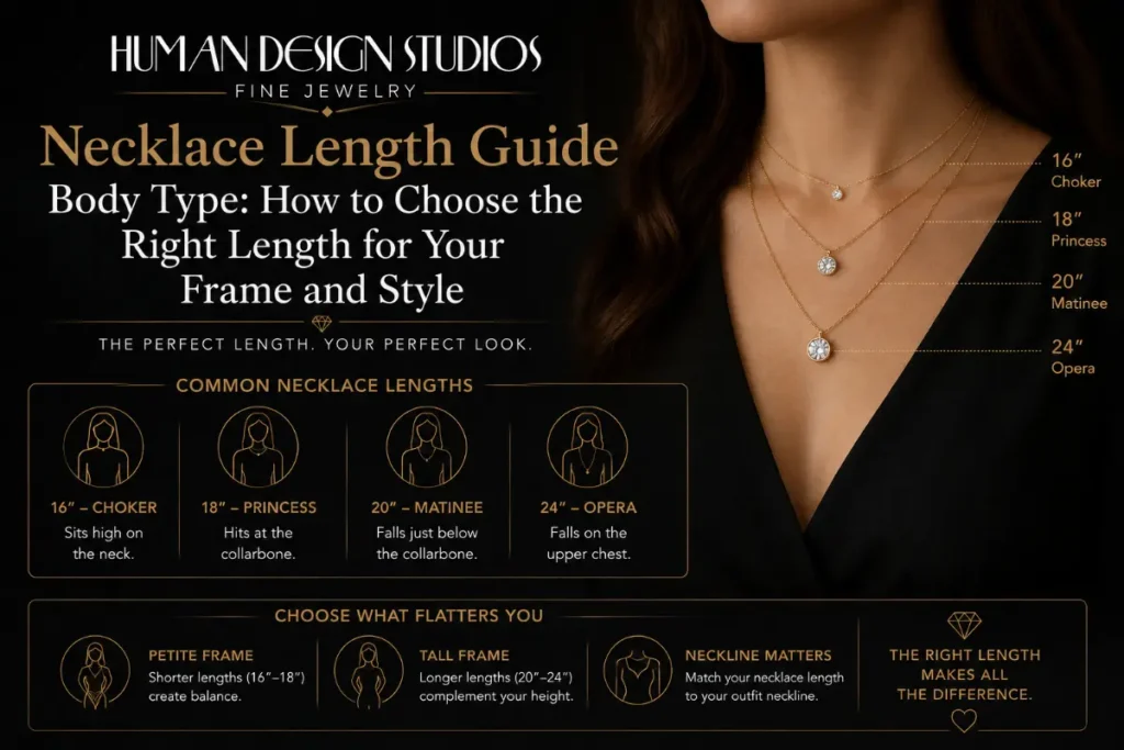 Necklace Length Guide Body Type