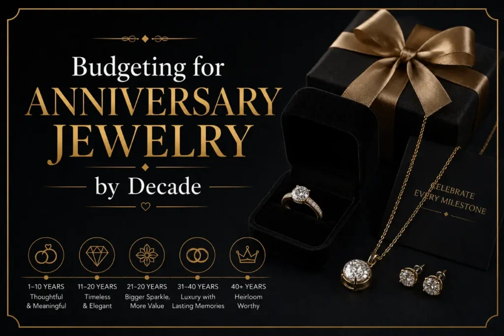 Budgeting for Anniversary Jewelry by Decade
